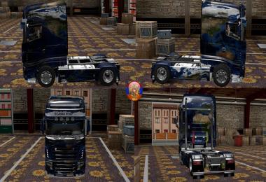 Scania R700 Carte Comdo Skin Packs 1.27.2.9s