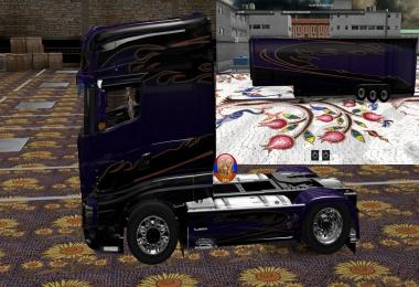 Scania R700 R700 Comdo Skin Packs 1.27.2.9s