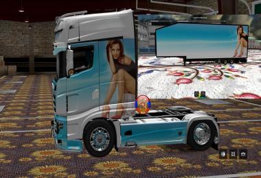 Scania R700 Style R700 V2 Comdo Skin Packs
