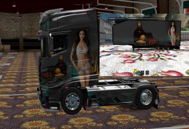 Scania R700 Style R700 V2 Comdo Skin Packs