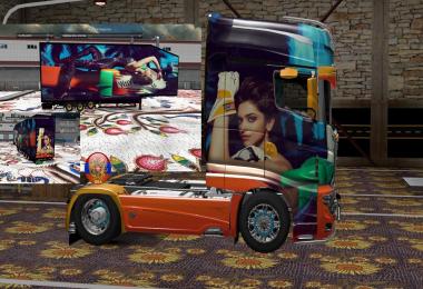 Scania R700 Style R700 V2 Comdo Skin Packs