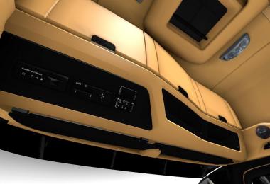 The luxury interior for Mercedes-Benz New Actros 1.27.x