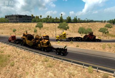 Trailers from DLC Heavy Cargo in traffic