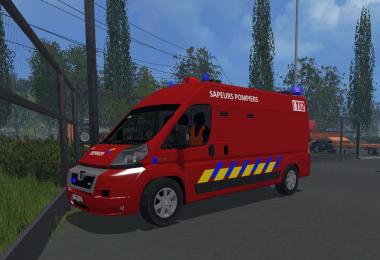 Vehicule de desincarceration des pompiers belges