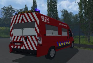 Vehicule de desincarceration des pompiers belges