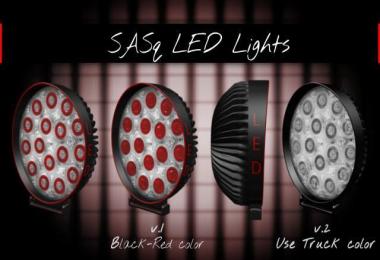 Pack lights, headlights, fog lights, small lights