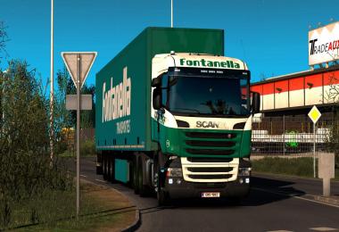 Skin Fontanella for Scania (RJL) + Trailer Schimitz Fontanella 1.28