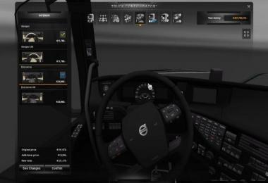 Full Black Interior for Volvo 2012