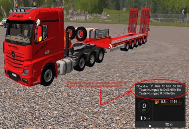 CCAddon Beta ( Tempomat ) / Update v1.0.0.0