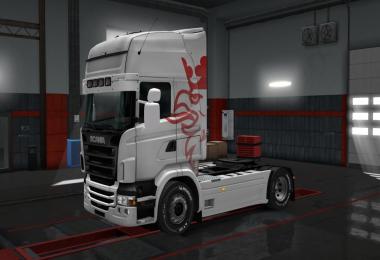 Colored skin For Scania RJL 1.28