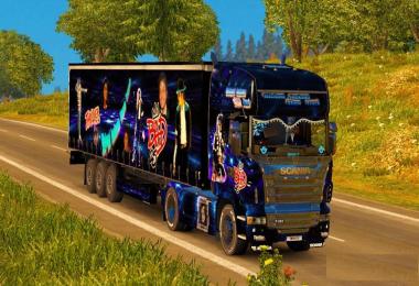 Combo Skin Michael Jackson for Scania R