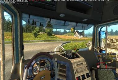 DAF XF 105 Interior with Leather and wood editon