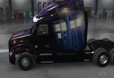 Doctor Who Paintjob Peterbilt 579