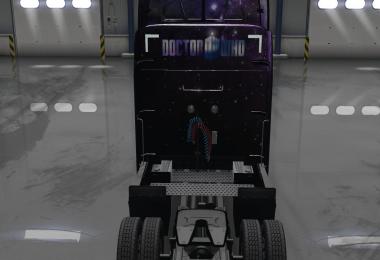 Doctor Who Paintjob Peterbilt 579