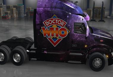 Doctor Who Paintjob Peterbilt 579
