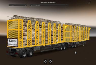 DOUBLE ARTICULATED TRAILER TO TRAFFIC AND CARGO v3.1