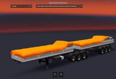 DOUBLE ARTICULATED TRAILER TO TRAFFIC AND CARGO v3.1