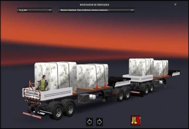DOUBLE ARTICULATED TRAILER TO TRAFFIC AND CARGO v3.2