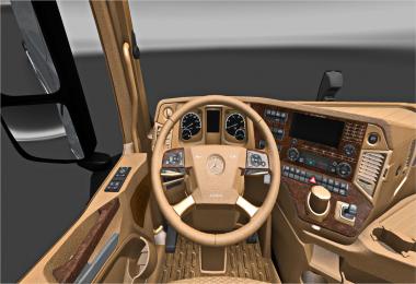 Mercedes Benz New Actros Tan Interior v1.0