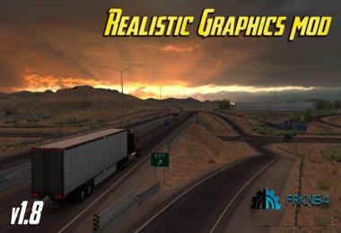 Realistic Graphics Mod v1.8 for ATS