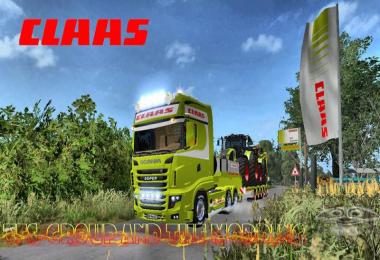 Scania 700 EVO Skin Claas v1.0