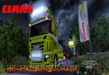 Scania 700 EVO Skin Claas v1.0