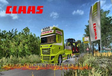 Scania 700 EVO Skin Claas v1.0