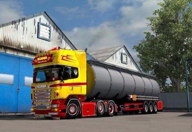 Scania R & Streamline (RJL) Scania Red & Yellow Pack + Accessory