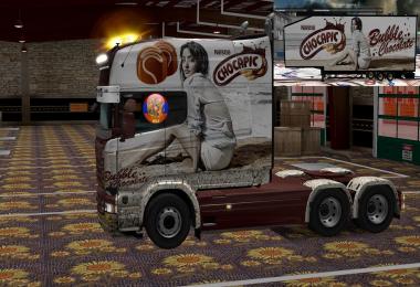 Scania R700 RS (RJL) Chocapic Combo Skin Packs