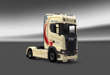 Scania S730 InterCargo skin 1.28