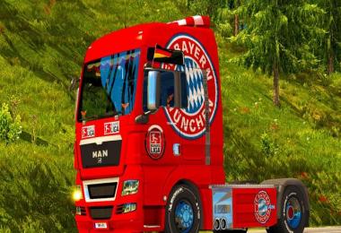 Skin FC Bayern Munchen for MAN TGX