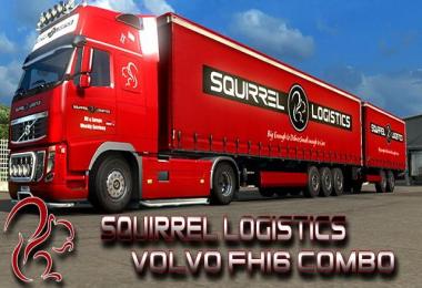 Squirrel Logistics Volvo FH16 Combo v1.0