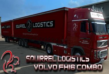 Squirrel Logistics Volvo FH16 Combo v1.0