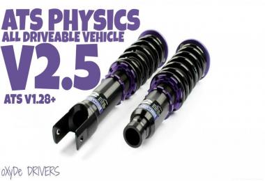 Physics Mods V2.5 for ATS 1.28+ – For Manual Drivers.