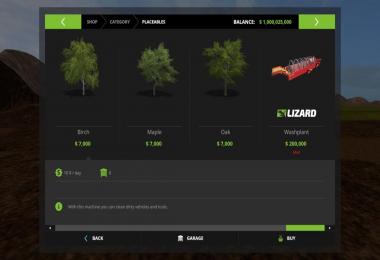 Placeable gold Washplant v1.0