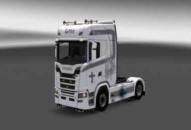 Scania R730 Gothic skin 1.28.x