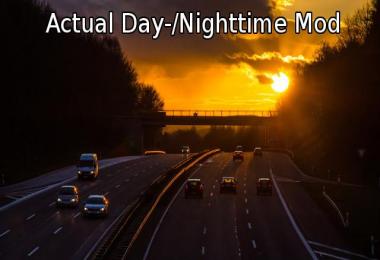 Actual Day-/Nighttime Mod 1.28.x