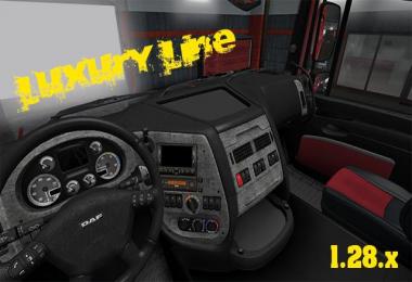 DAF XF 105 Red Luxury Line Interieur 1.28