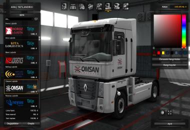 ETS 2 - Turkish Logistics Companies Paint Jobs Pack 1.28.x