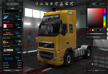 ETS 2 - Turkish Logistics Companies Paint Jobs Pack 1.28.x