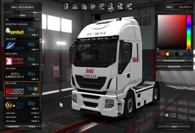 ETS 2 - Turkish Logistics Companies Paint Jobs Pack 1.28.x