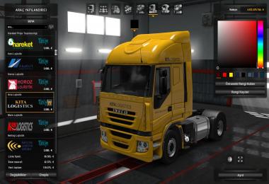 ETS 2 - Turkish Logistics Companies Paint Jobs Pack 1.28.x