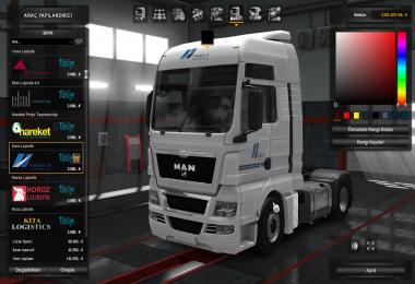 ETS 2 - Turkish Logistics Companies Paint Jobs Pack 1.28.x