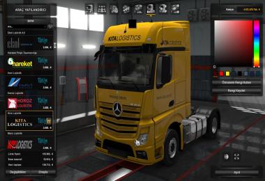ETS 2 - Turkish Logistics Companies Paint Jobs Pack 1.28.x