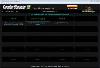 FS17 Mod Folder Manager v1.1