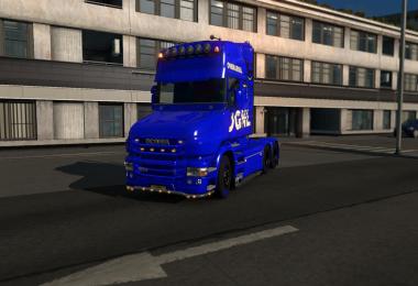 JGNL TRANSPORT SCANIA TORPEDO TOPLINE SKIN + TRAILER