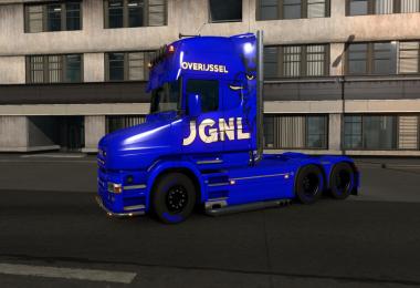 JGNL TRANSPORT SCANIA TORPEDO TOPLINE SKIN + TRAILER