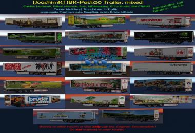 [JoachimK] JBK-Pack 20 Trailer, mixed v1