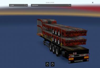 Kogel Flatbed Trailer Pack 1.28.x