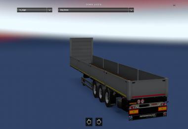 Kogel Flatbed Trailer Pack 1.28.x